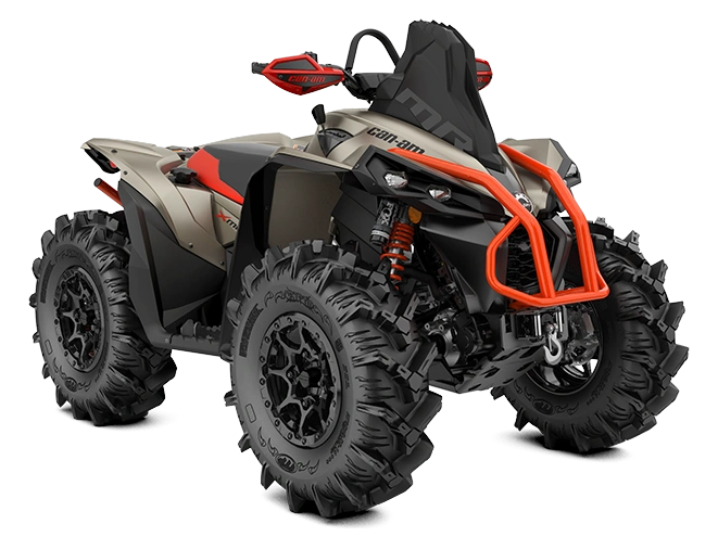 2023 Can-Am Renegade Renegade X MR 1000R Liquid Titanium/Can Am Red alt
