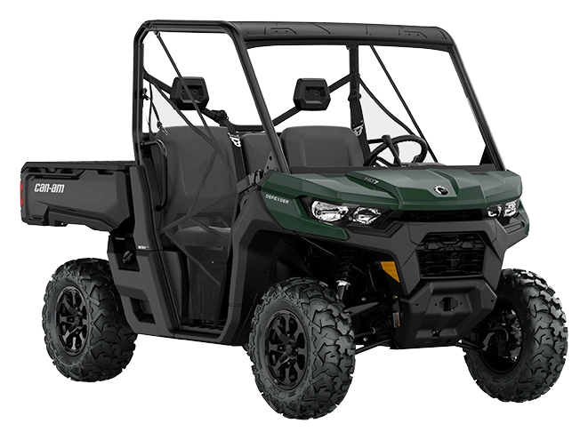 2023 Can-Am Defender Defender DPS Tundra Green HD9 alt