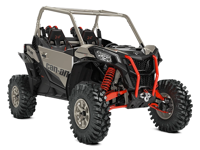 2023 Can-Am Maverick Sport Maverick Sport X MR Liquid Titanium/Magma Red 1000R alt