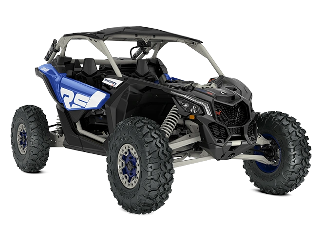 2023 Can-Am Maverick X3 Maverick X3 X RS Turbo RR Intense Blue/Carbon Black/Chalk Grey alt