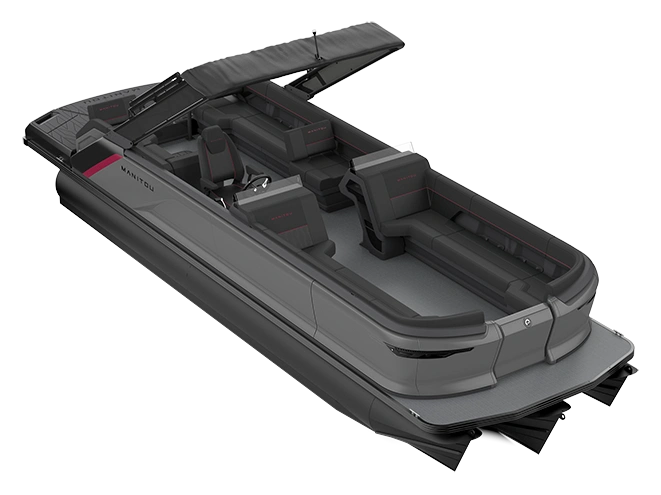 2023 Manitou Explore Explore 26 Max Switchback With Trifold Bench Carbon Red alt