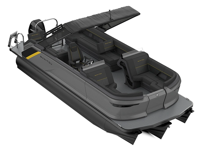 2023 Manitou Explore Explore 22 Switchback With Trifold Bench Carbon alt