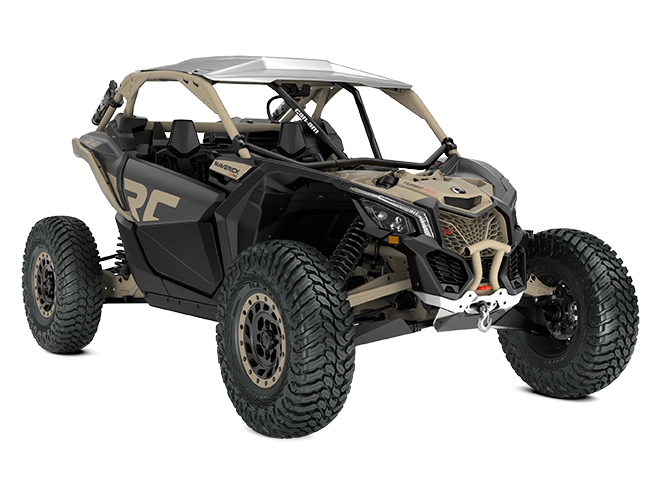 2023 Can-Am Maverick X3 Maverick X3 X RC Turbo RR 72 Mineral Grey/Desert Tan alt