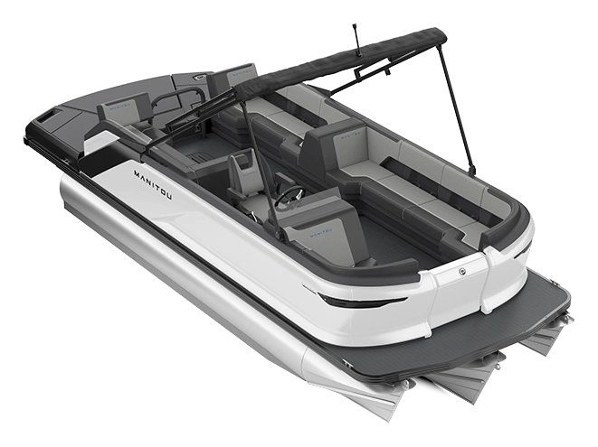 2023 Manitou Cruise Cruise 20 Max Bench Stone Blue alt