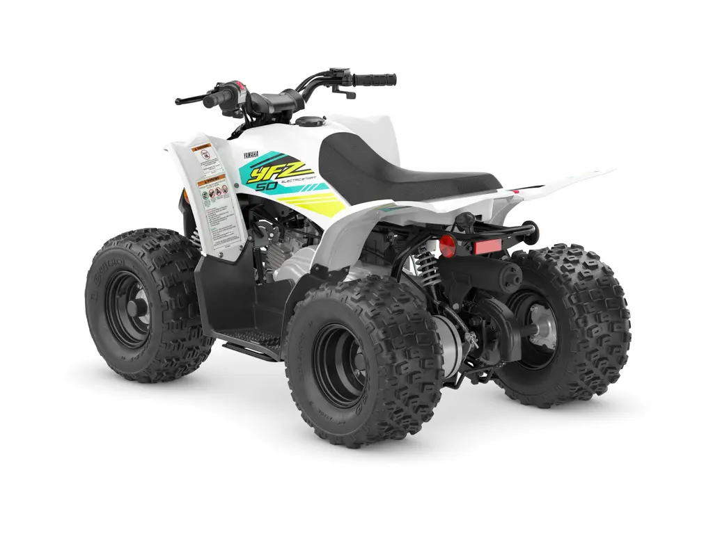 2023 Yamaha YFZ50 White