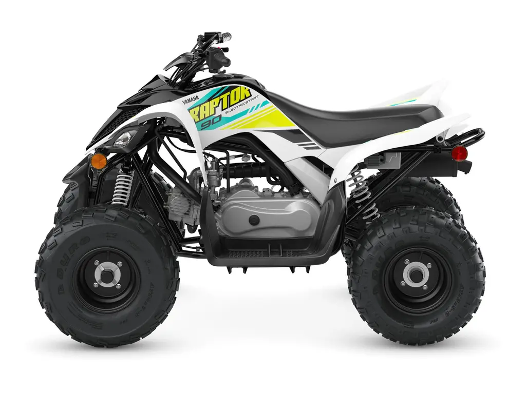 2023 Yamaha Raptor 90 White