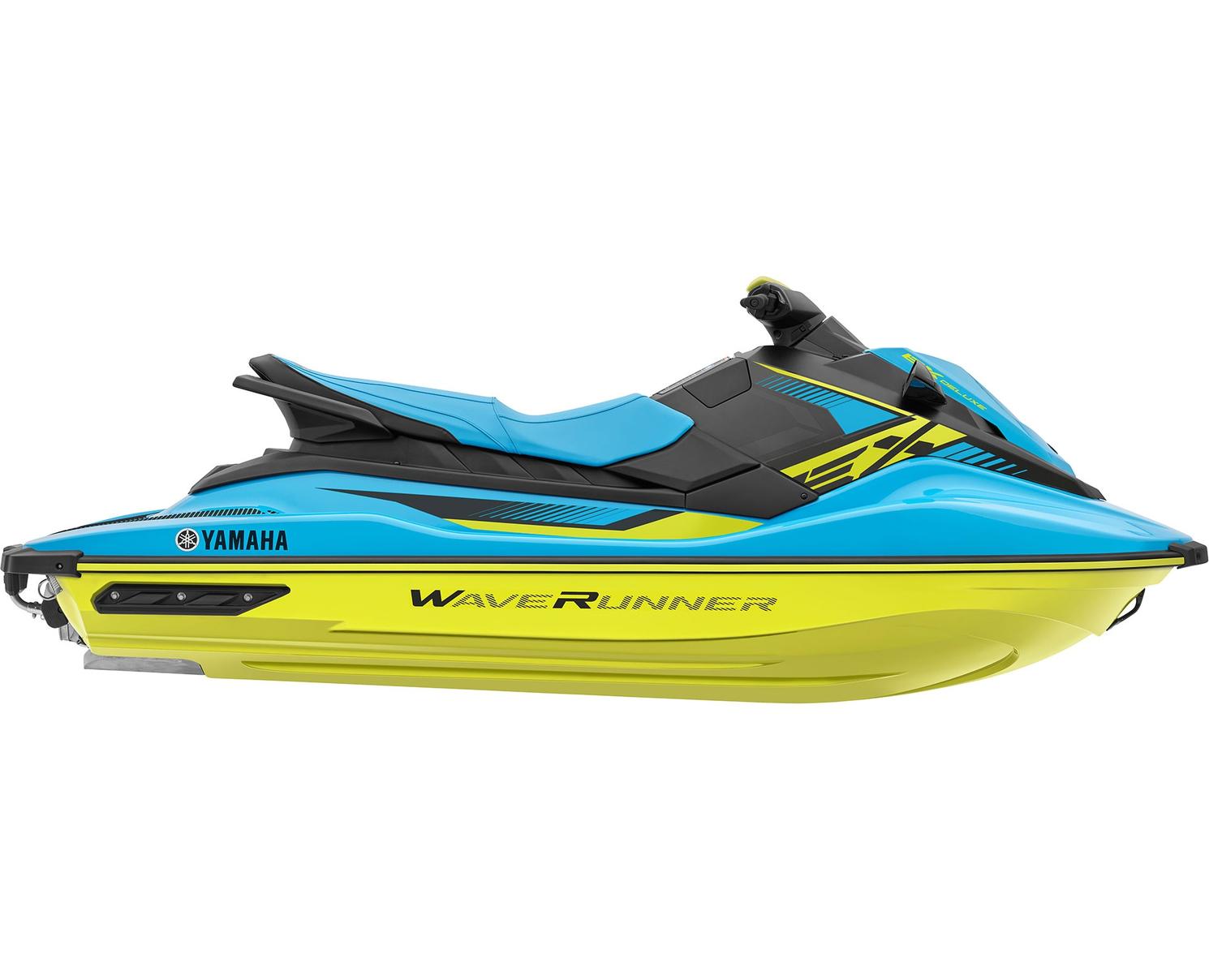 2023 Yamaha EX Deluxe Cyan/lime Yellow
