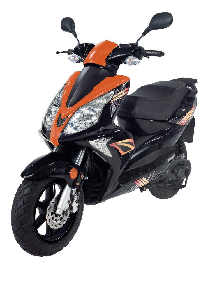 Adly Moto GTS-R 50 Noir et Orange 