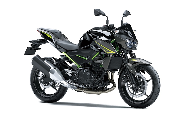 2023 Kawasaki Z400 Metallic Spark Black / Metallic Matte Graphene Steel Gray
