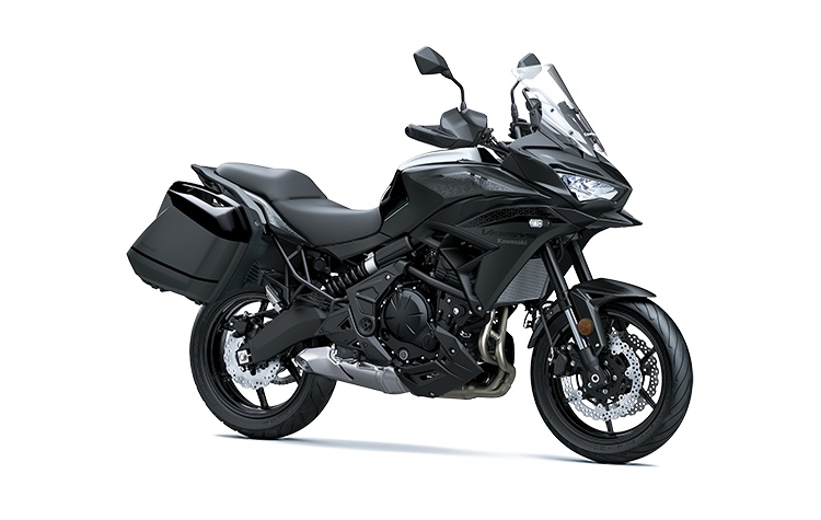 2023 Kawasaki VERSYS 650 LT Metallic Spark Black / Metallic Flat Spark Black