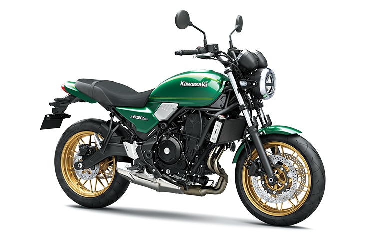 2023 Kawasaki Z650RS Candy Emerald Green