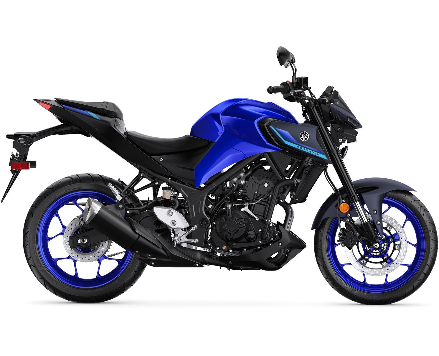 2023 Yamaha MT-03 Matte Raven Black