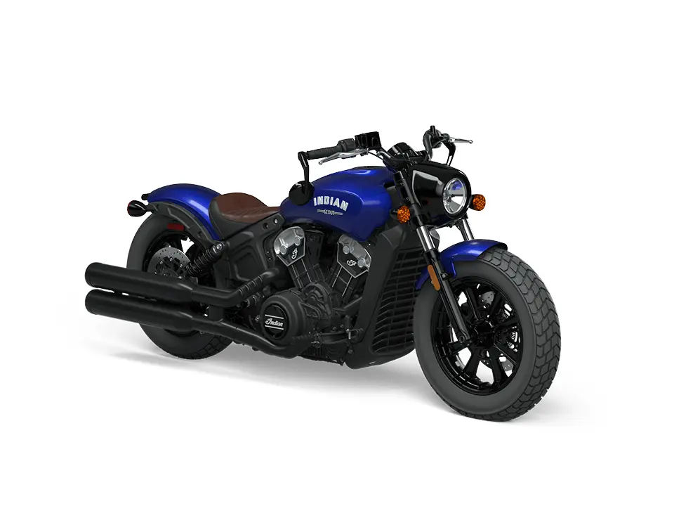 2023 Indian Motorcycle Scout Bobber Springfield Blue Metallic