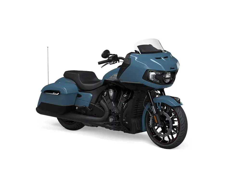2023 Indian Motorcycle Indian Challenger Dark Horse Storm Blue / Black Metallic