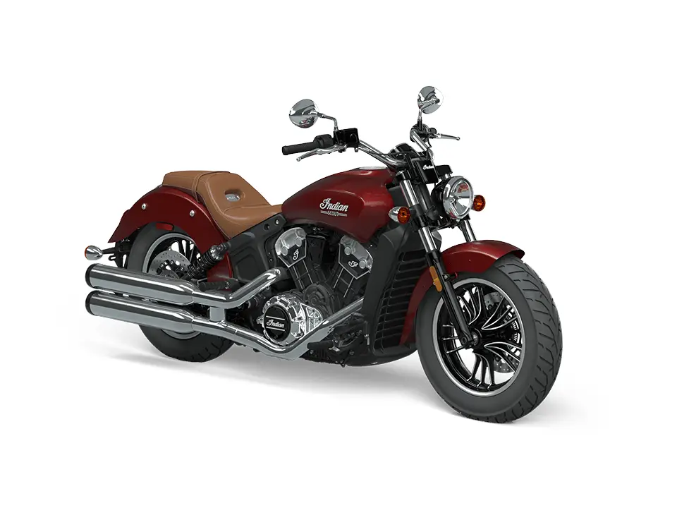 Indian Motorcycle Scout Maroon Metallic 2023