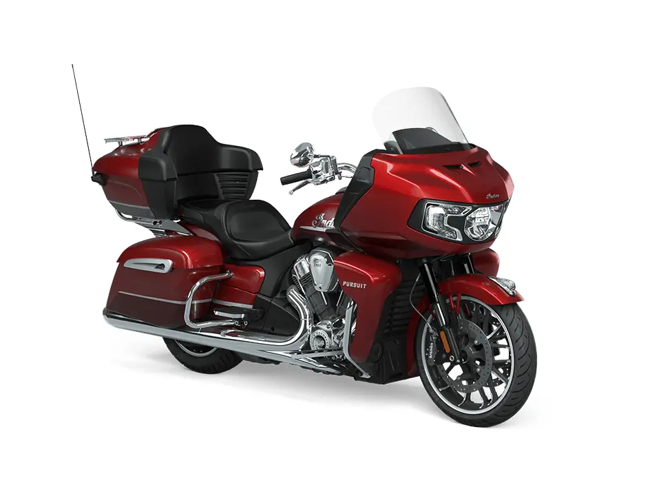 Indian Motorcycle Indian Pursuit Limited Maroon Metallic / Crimson Metallic 2023