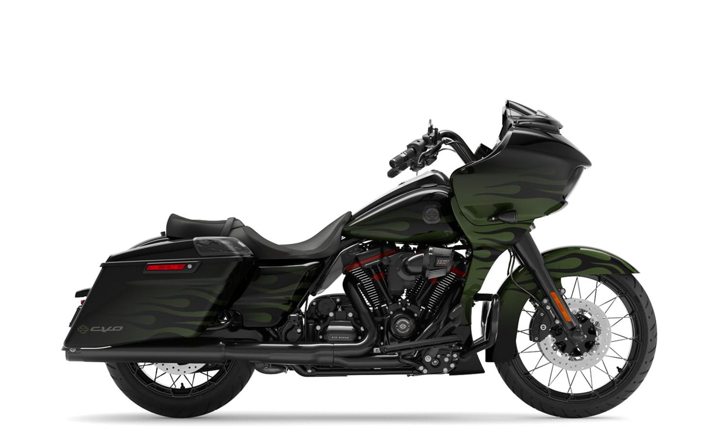 Harley-Davidson CVO™ Road Glide™ Envious Green Fade 2022