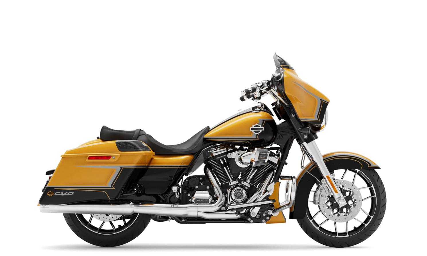 Harley-Davidson CVO™ Street Glide™ Hightail Yellow Pearl 2022