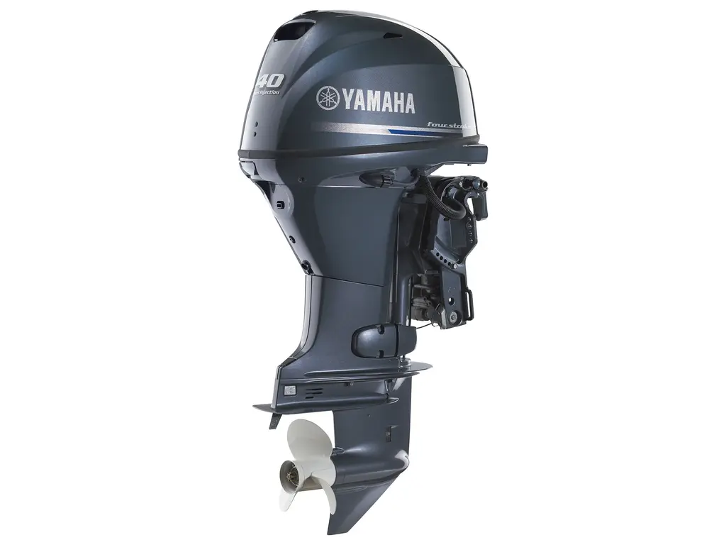 Yamaha F40 Bluish Gray Metallic