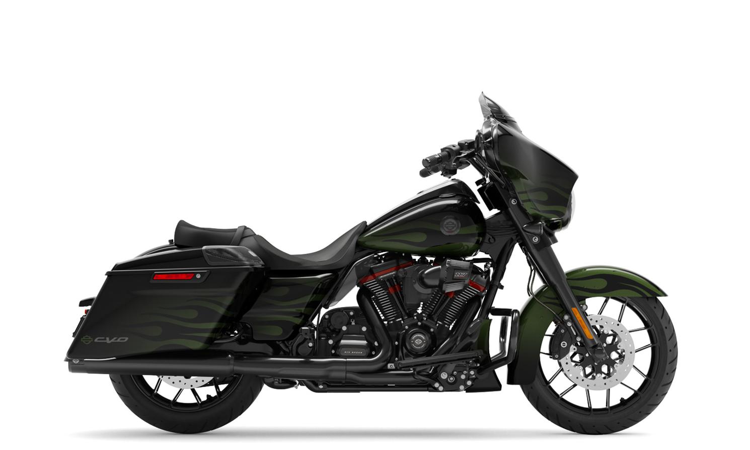 Harley-Davidson CVO™ Street Glide™ Envious Green Fade 2022