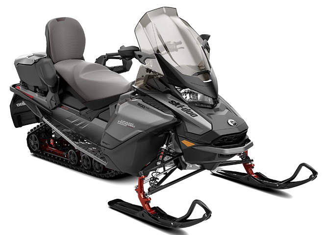 2023 Ski-Doo Grand Touring Limited Rotax 900 ACE Platinum Silver / Spartan Red