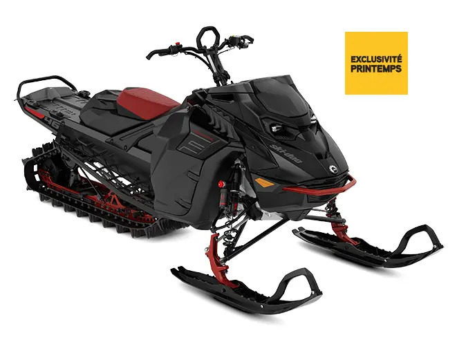 Ski-Doo Freeride Rotax 850 E-TEC Noir Éternel (Peint) / Rouge Spartiate 2023