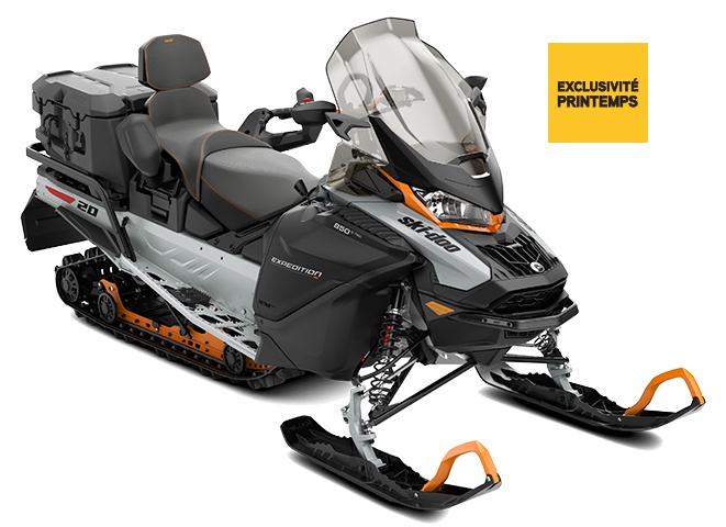 2023 Ski-Doo Expedition SE Rotax 900 ACE Turbo R Catalyst Grey / Orange Crush
