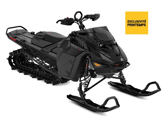 Ski-Doo Summit X avec ensemble Expert Rotax 850 E-TEC Turbo R Noir Éternel (Peint) 2023