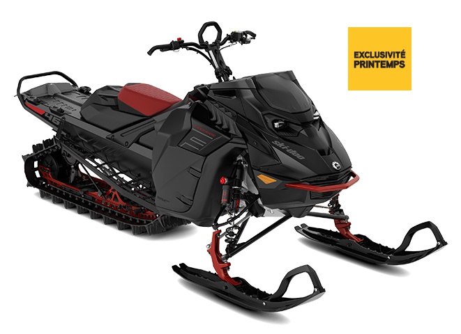 2023 Ski-Doo Freeride Rotax 850 E-TEC Turbo R Timeless Black  Painted /  Spartan Red