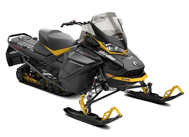 Ski-Doo Renegade Enduro Rotax 600R E-TEC Noir / Jaune Néo 2023