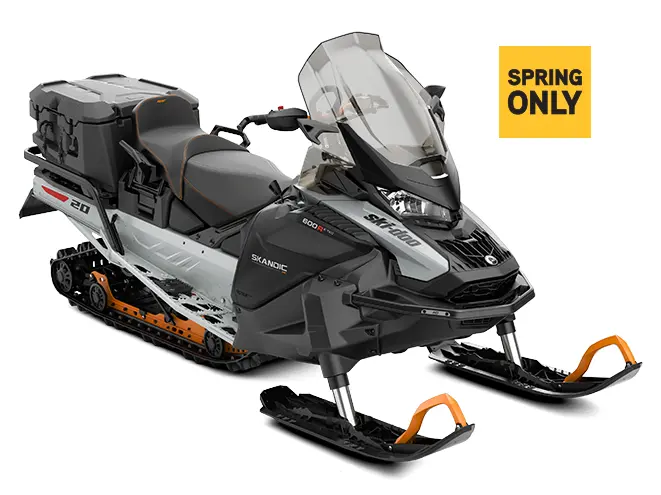 Ski-Doo Skandic SE Rotax 600R E-TEC Gris Catalyst / Orange Crush 2023