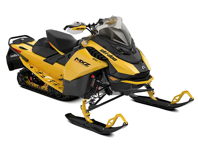 Ski-Doo MXZ Blizzard Rotax 850 E-TEC Jaune Néo 2023