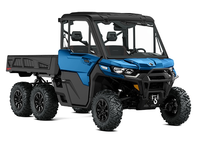2022 Can-Am Defender 6X6 Limited Oxford Blue