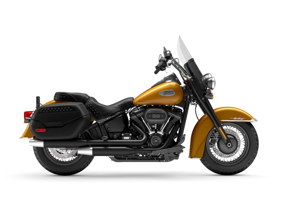 2023 Harley-Davidson Heritage Classic Heritage Classic Prospect Gold (Black Finish) alt