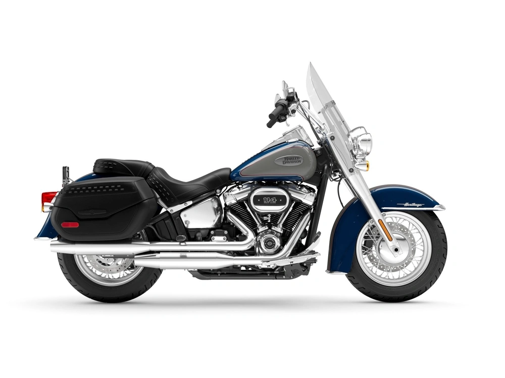 2023 Harley-Davidson Heritage Classic Heritage Classic Bright Billiard Blue / Billiard Gray (Chrome Finish) alt