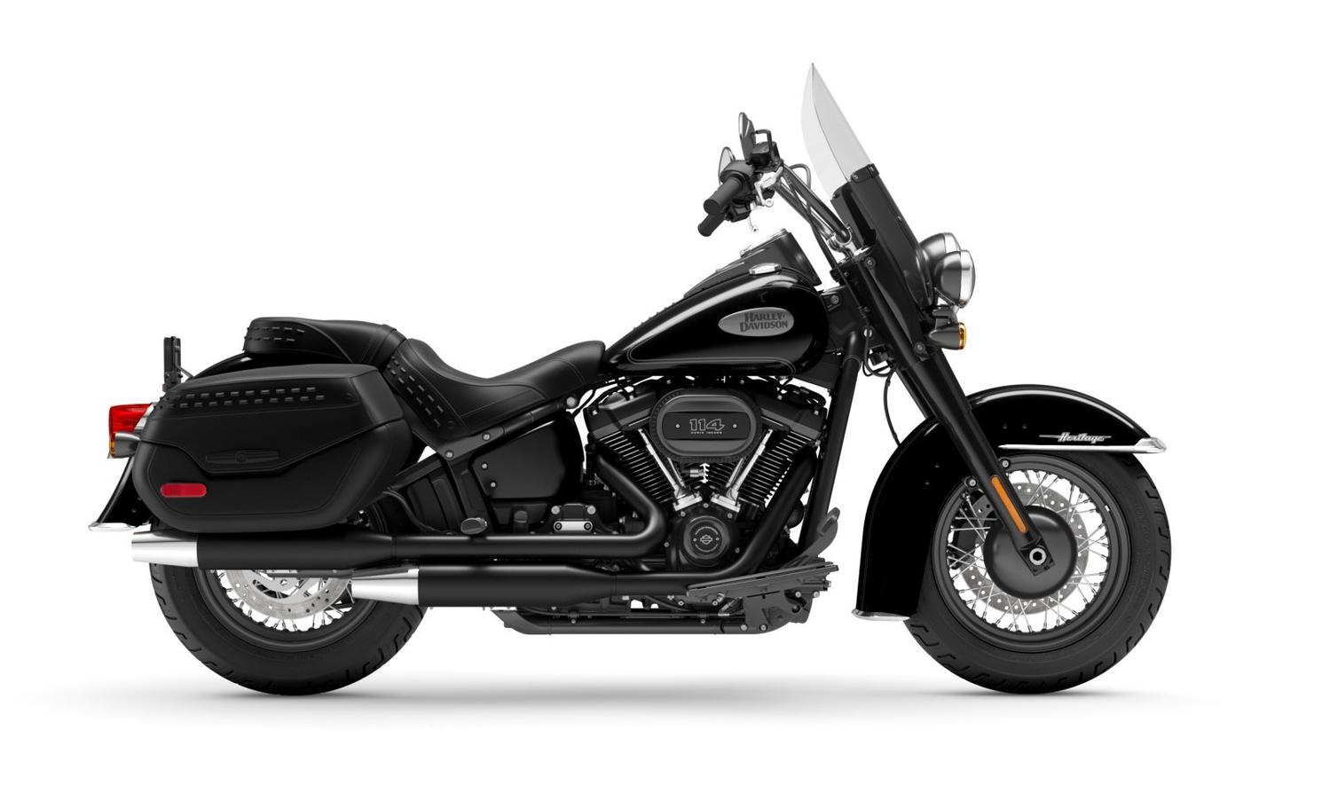 Harley-Davidson Heritage Classic Vivid Black (Black Finish) 2023