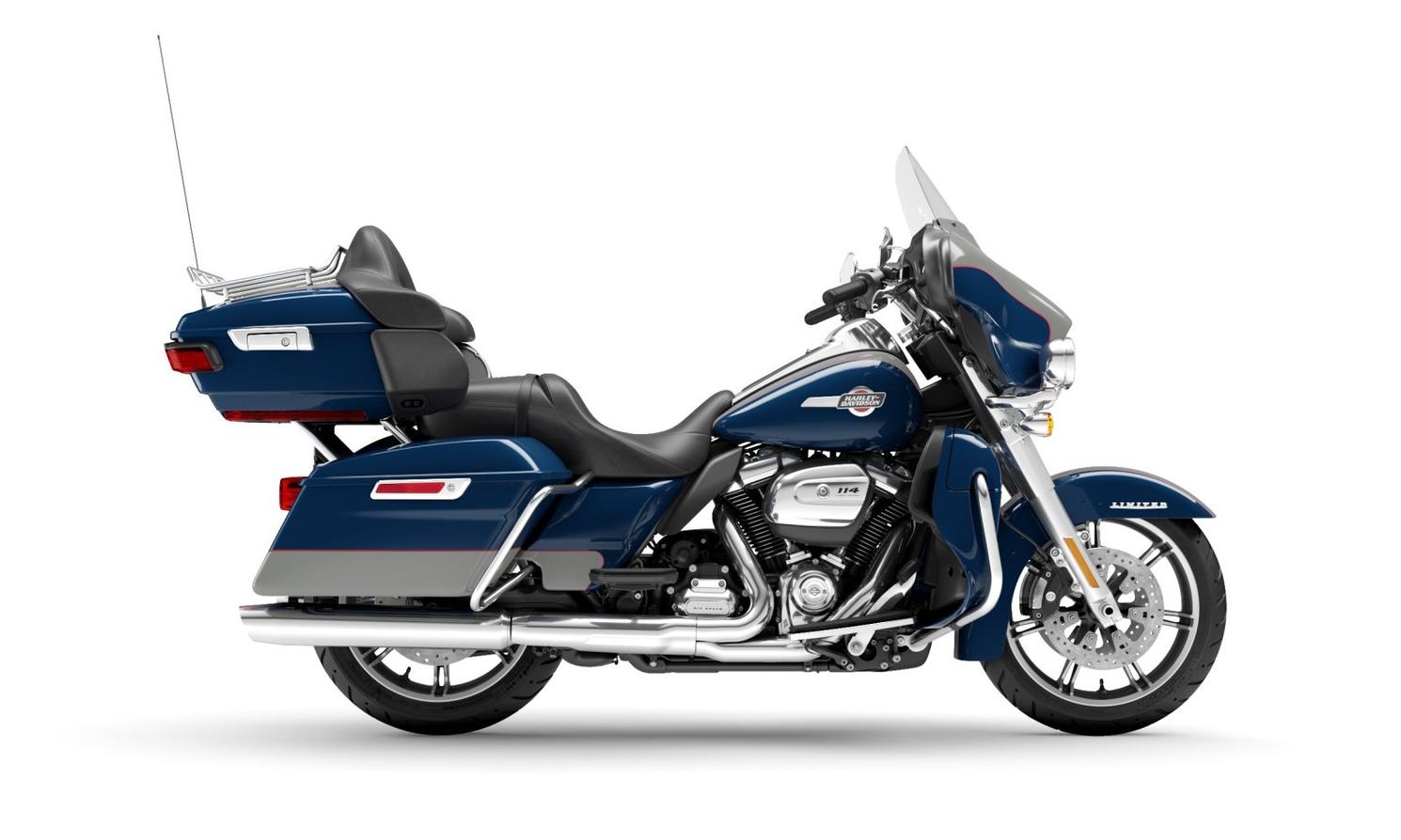 Harley-Davidson Ultra Limited Bright Billiard Blue / Billiard Gray (Chrome Finish) 2023