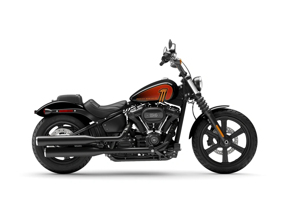 2023 Harley-Davidson Street Bob™ Street Bob™ 114 Vivid Black W/ Cast Wheels alt