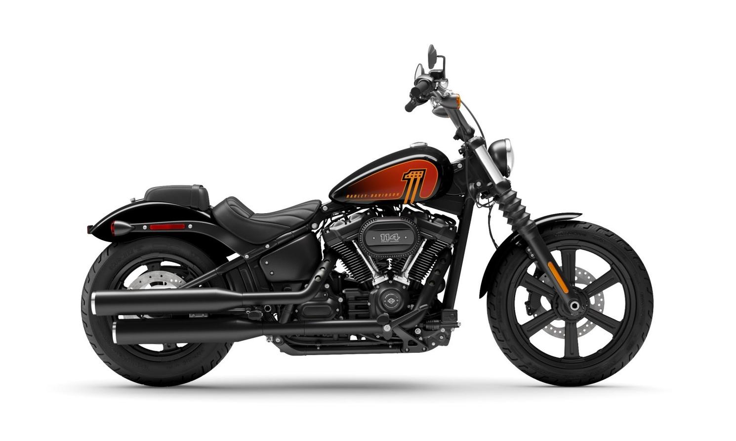 2023 Harley-Davidson Street Bob™ 114 Vivid Black W/ Cast Wheels