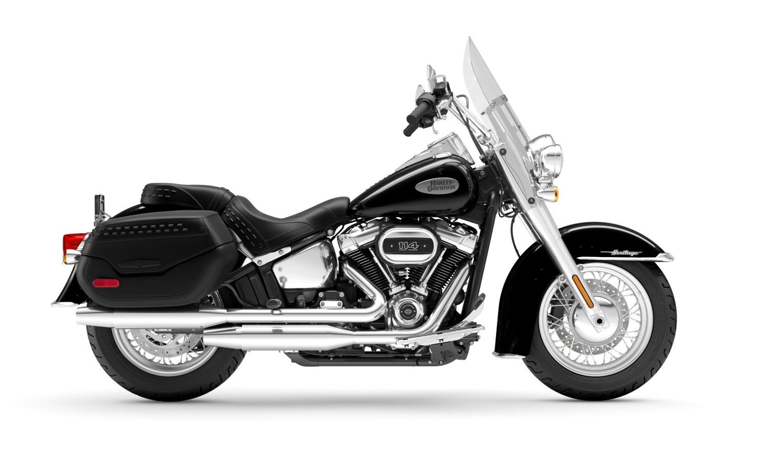 2023 Harley-Davidson Heritage Classic Vivid Black (Chrome Finish)