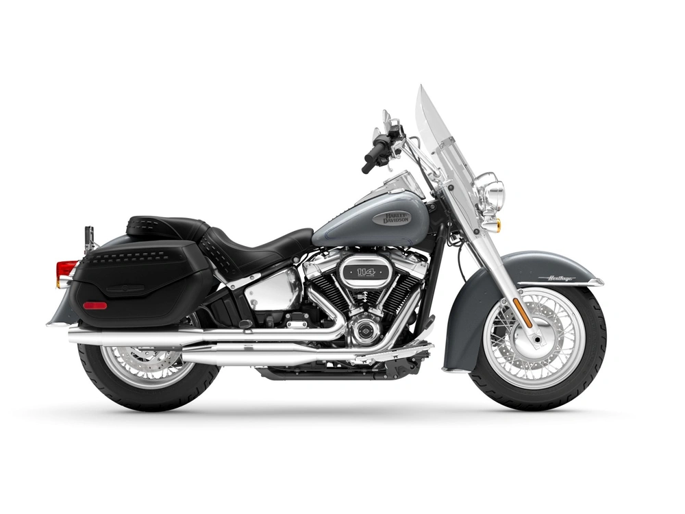 2023 Harley-Davidson Heritage Classic Heritage Classic Atlas Silver Metallic (Chrome Finish) alt