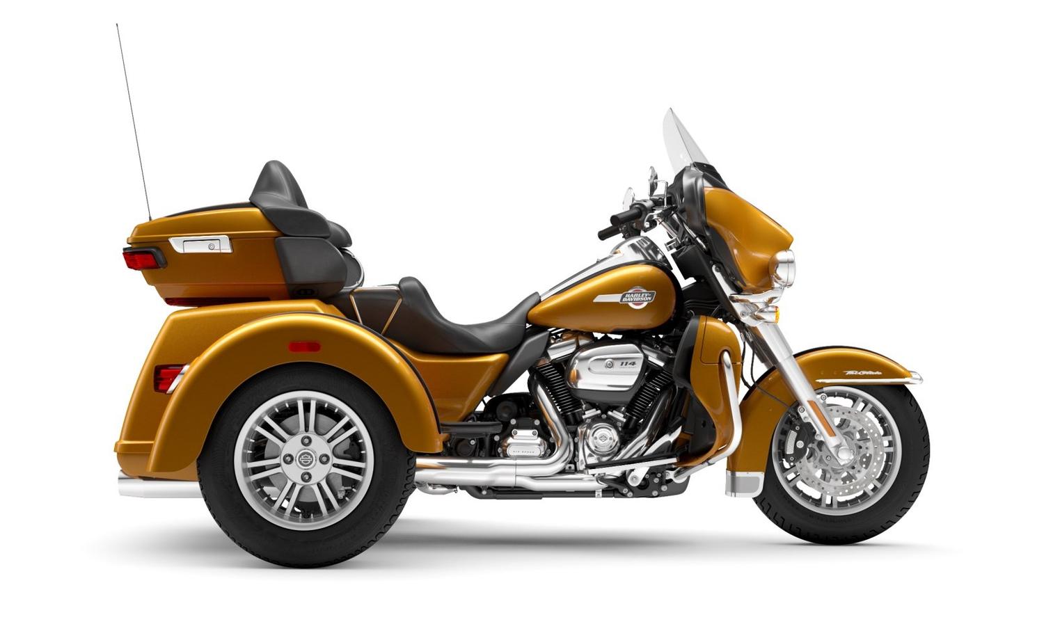 2023 Harley-Davidson Tri Glide™ Ultra Prospect Gold / Vivid Black