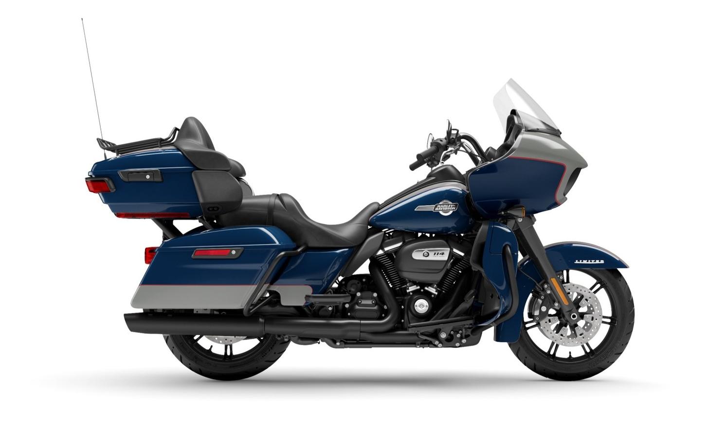 Harley-Davidson Road Glide™ Limited Bright Billiard Blue / Billiard Gray (Black Finish) 2023