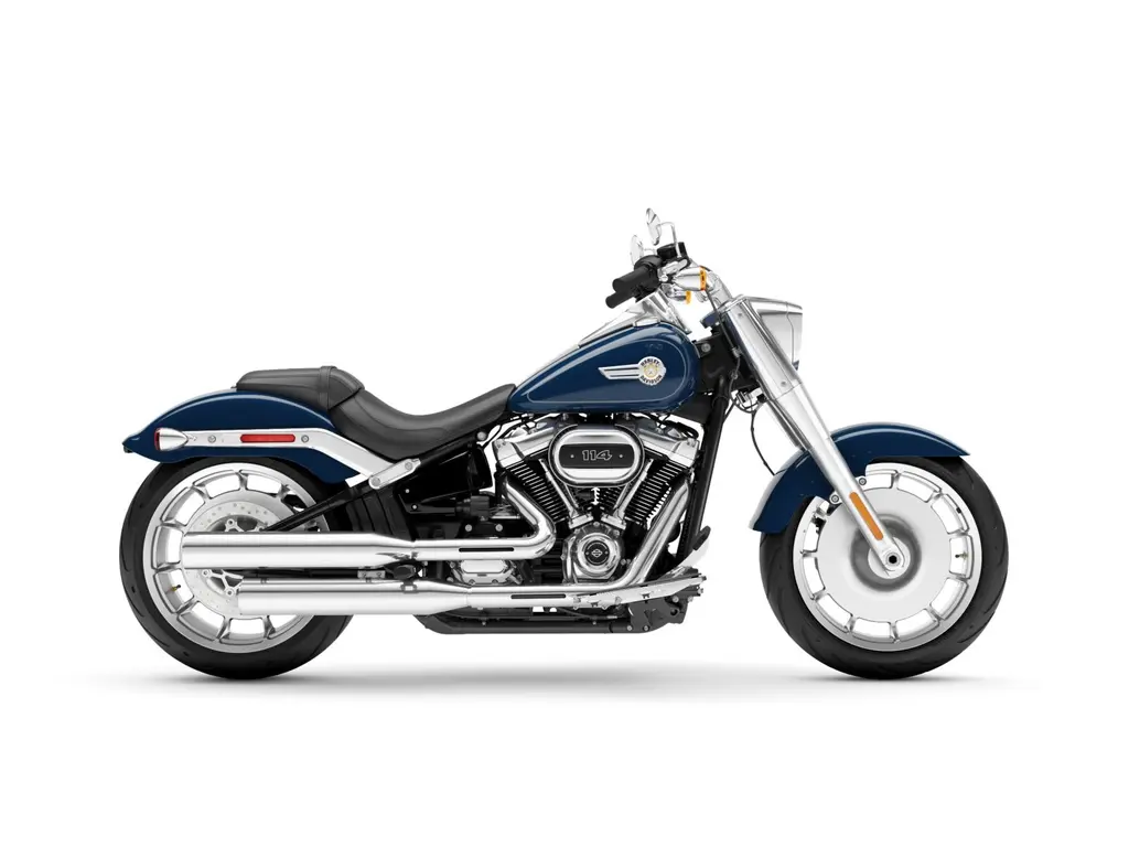 Harley-Davidson Fat Boy™ 114 Bright Billiard Blue 2023