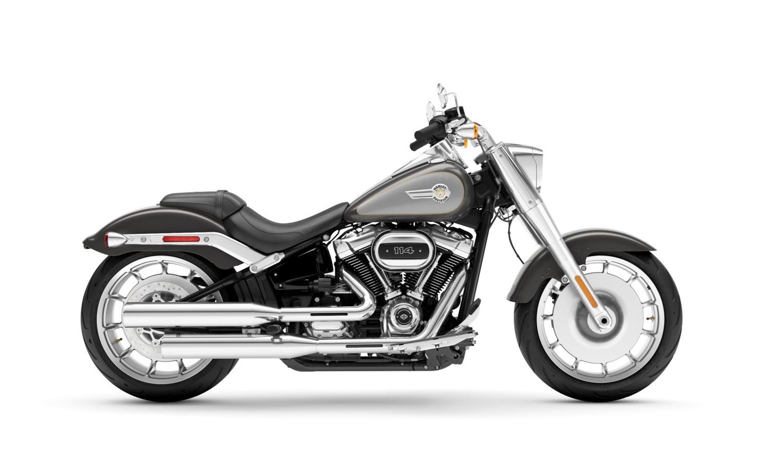 2023 Harley-Davidson Fat Boy™ 114 Gray Haze / Silver Fortune