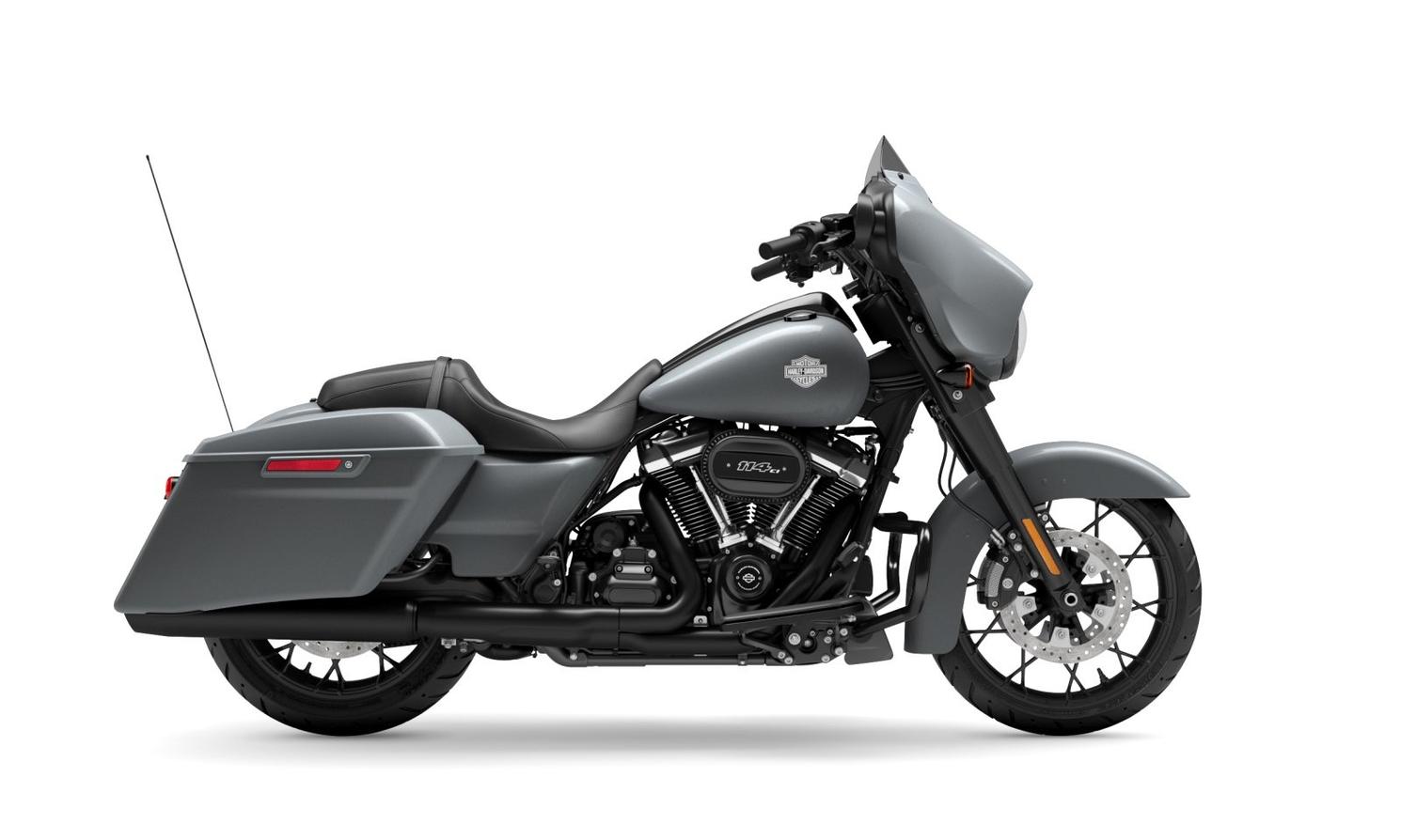 Harley-Davidson Street Glide™ Special Atlas Silver Metallic (Black Finish) 2023