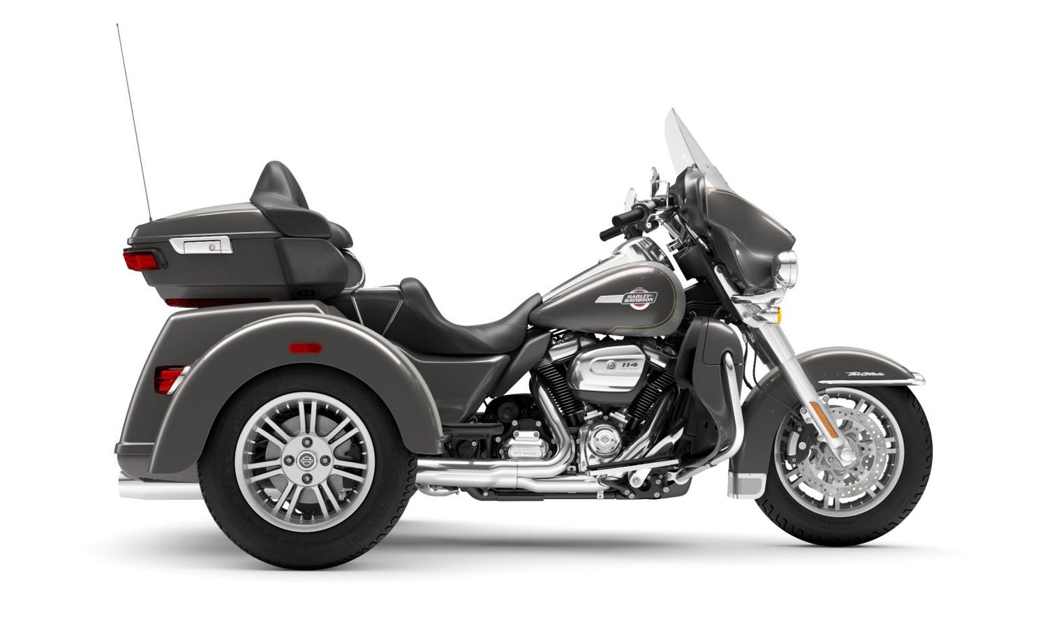 2023 Harley-Davidson Tri Glide™ Ultra Gray Haze / Silver Fortune
