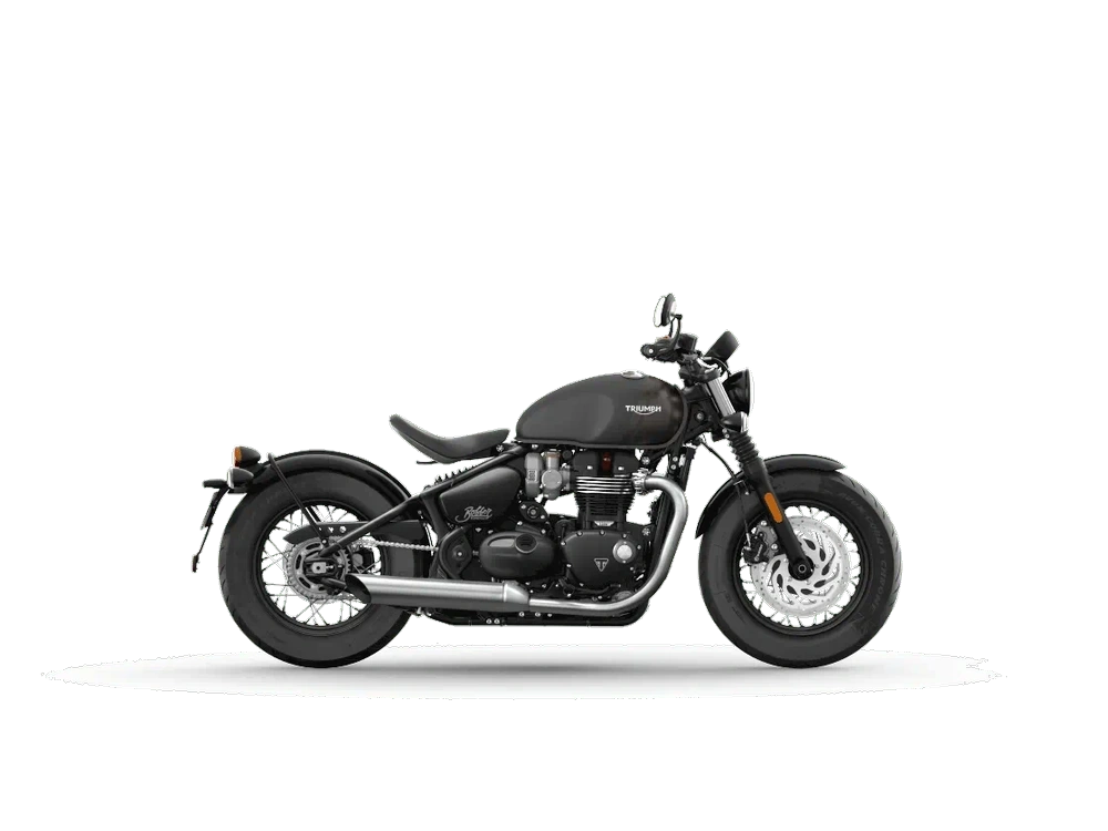 2023 Triumph Bonneville Bobber Bonneville Bobber Matte Storm Grey / Matte Ironstone alt