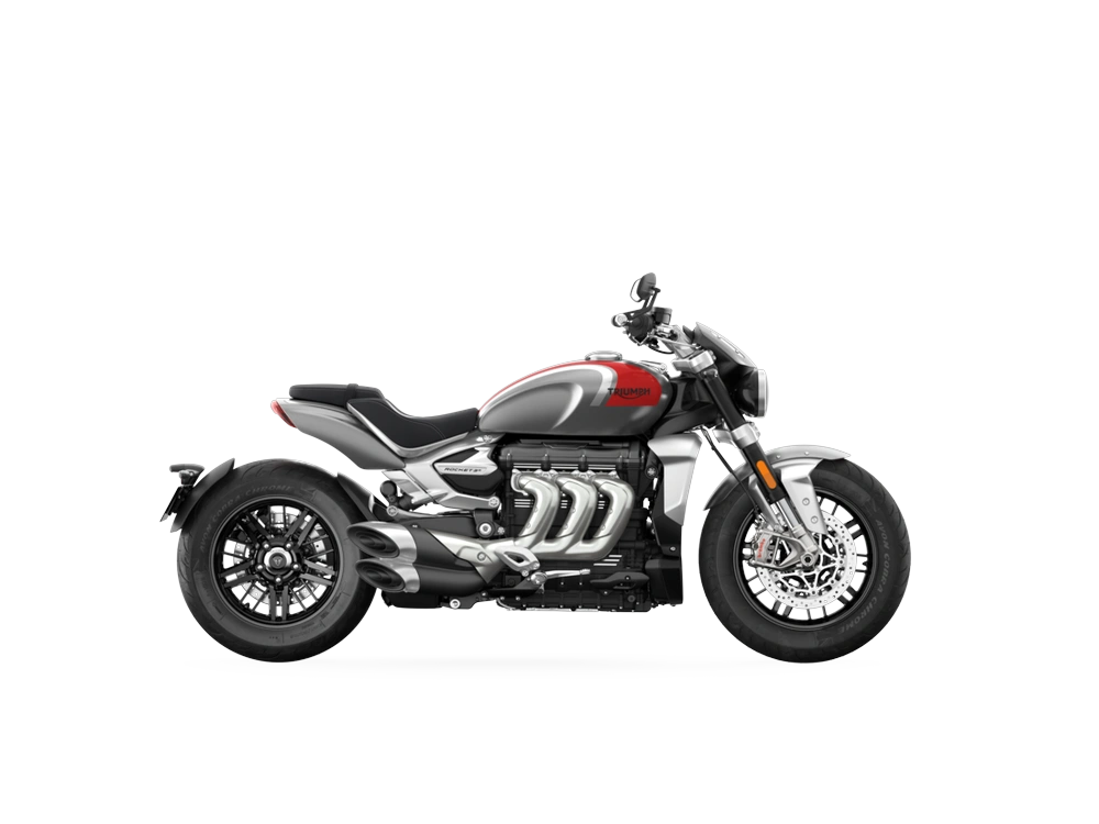 2023 Triumph Rocket 3 R Rocket 3 R Silver Ice Cranberry Red alt