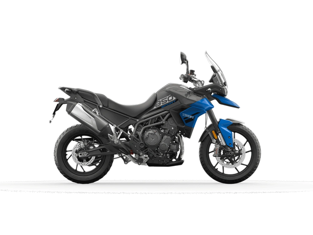 2023 Triumph Tiger 850 Sport Tiger 850 Sport Graphite Caspian Blue alt